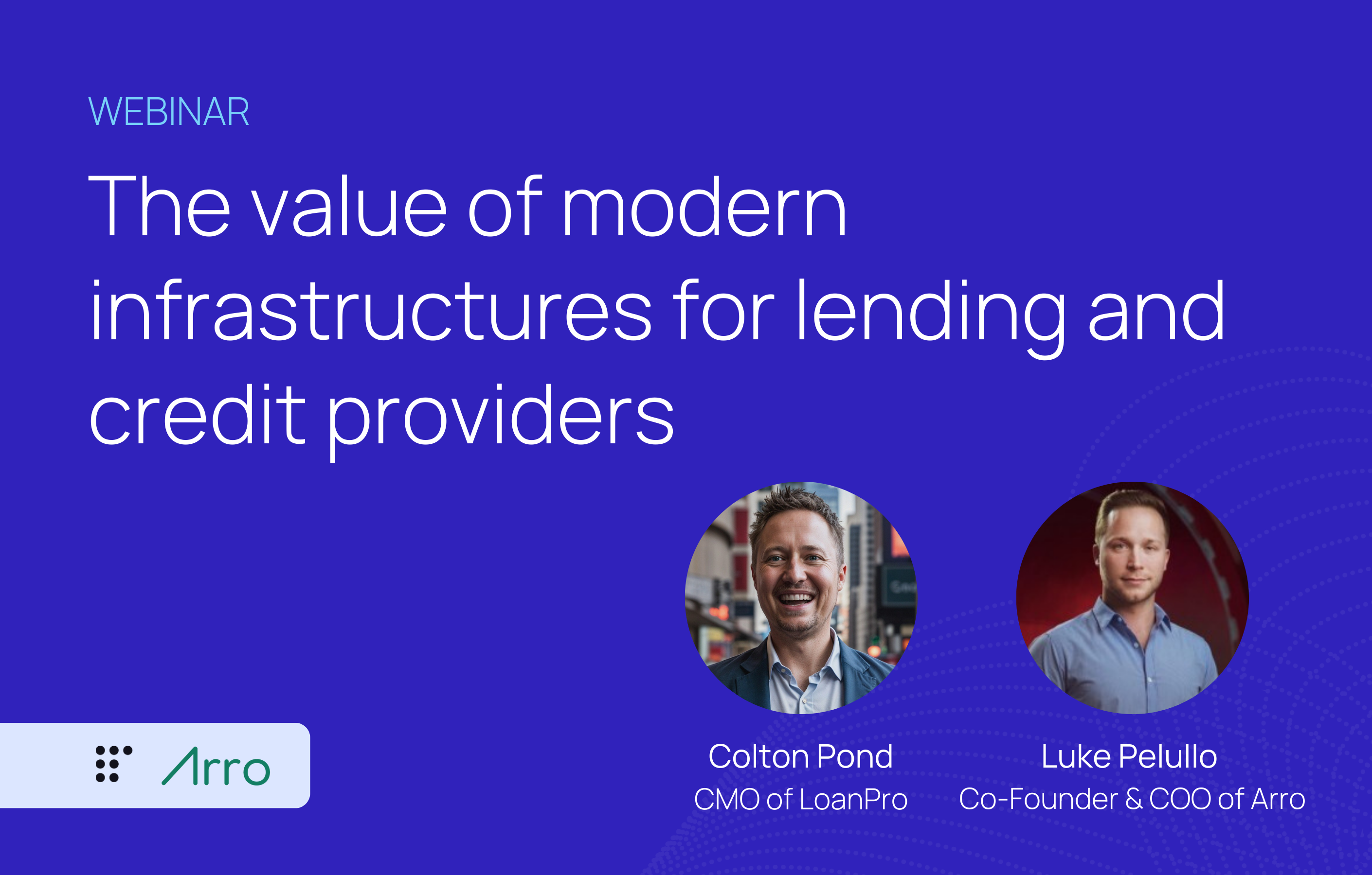 'The value of modern infrastructures for lending and credit providers' webinar recap